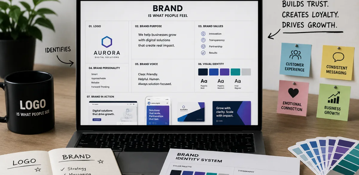 You Have a Logo. But Do You Have a Brand?