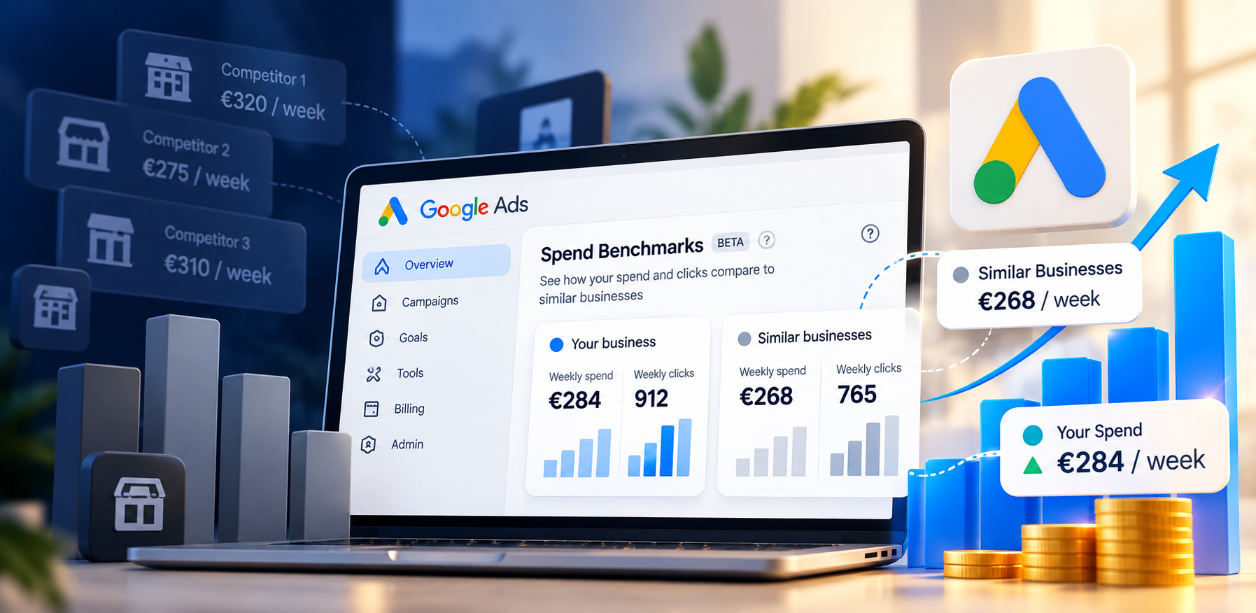 Google Ads Can Now Show How Your Budget Compares With Competitors